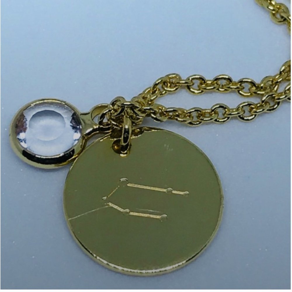 Aquarius Zodiac Necklaces - Picture 2 of 2